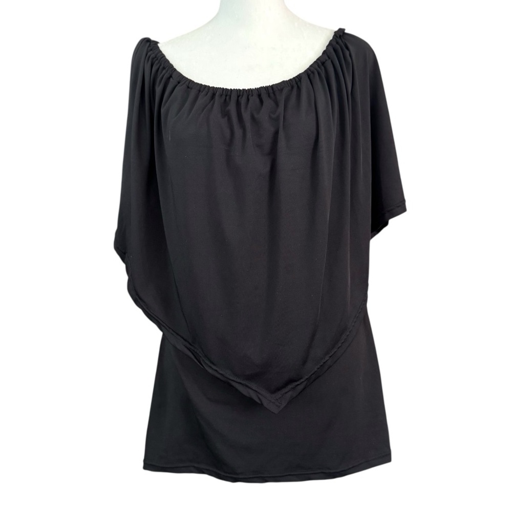 DREAGAL black shawl top, size XL